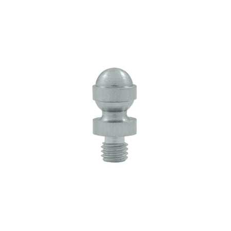 Deltana CHAT26D Acorn Tip Cabinet Finial Brushed Chrome, 10PK CHAT26D-XCP10